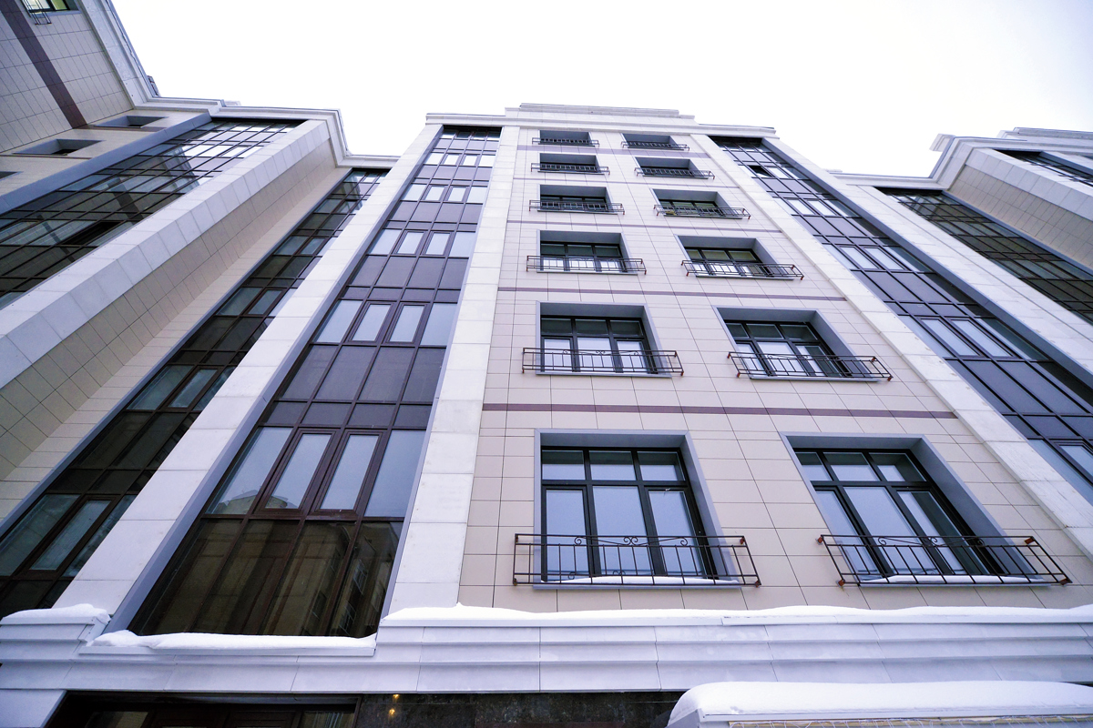 Жилой дом  - Ещефасад